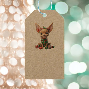 Party Pup Christmas Hund Kraft Geschenkartikel Tag Geschenkanhänger