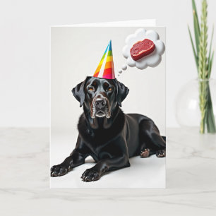 Party Pup Fleisch Wunsch Karte