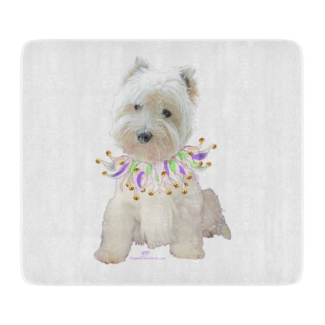 Party Puppy Schneidebrett (Vorderseite)