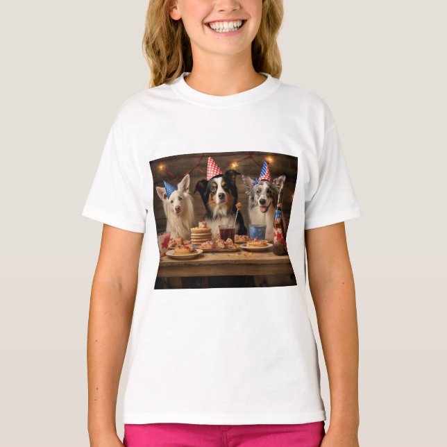 Party Pups T-Shirt (Vorderseite)