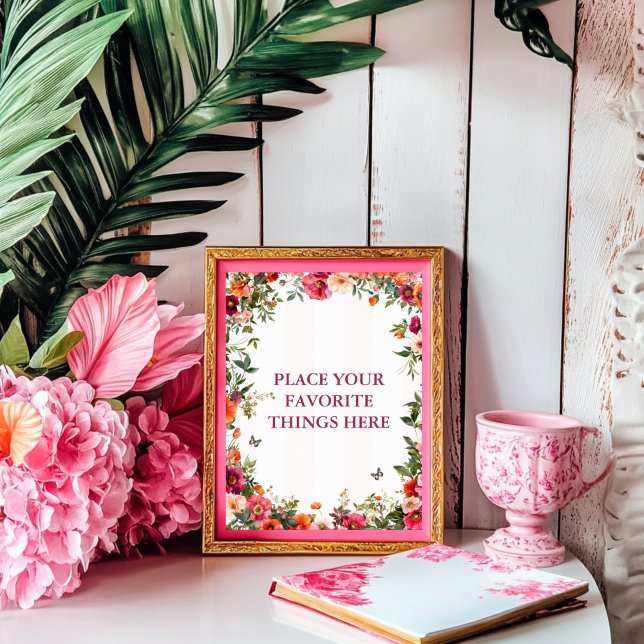 Party Rosa und Rot Poster (Von Creator hochgeladen)