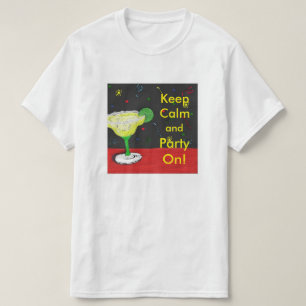 Party "Ruhe behalten" T-Shirt
