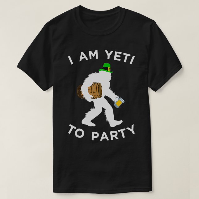 Party Saint Patty T-Shirt (Design vorne)
