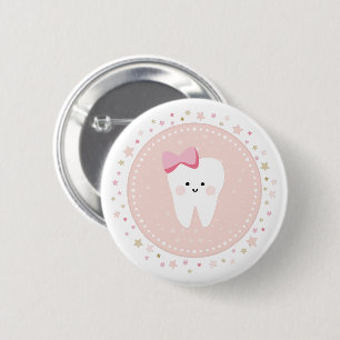 Party-Schaltfläche für das erste Tooth-Button Button