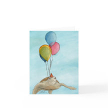 Party: Schildkrötengrüße Karte 4"x5,6"