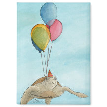 Party: Schildkrötenmagnet 2.5"x3.5"