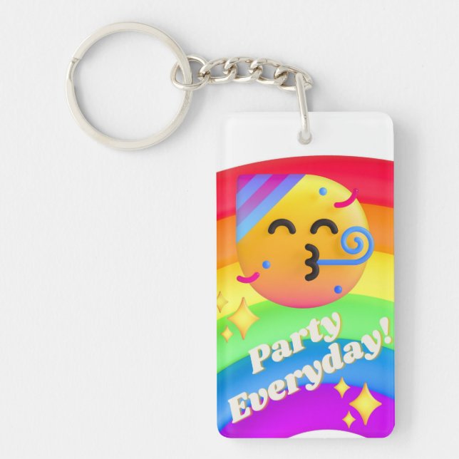 Party Schlüsselanhänger (Vorderseite)