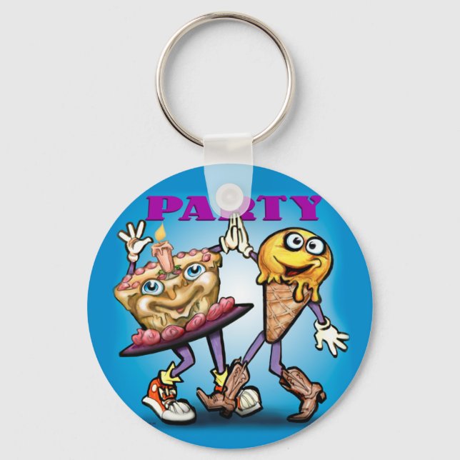 Party Schlüsselanhänger (Vorderseite)