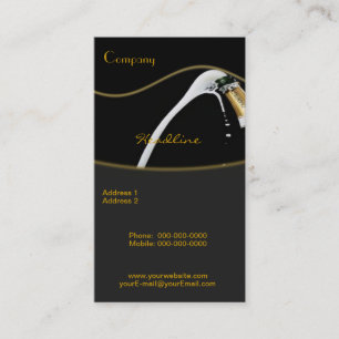 Party Service Business Card Visitenkarte