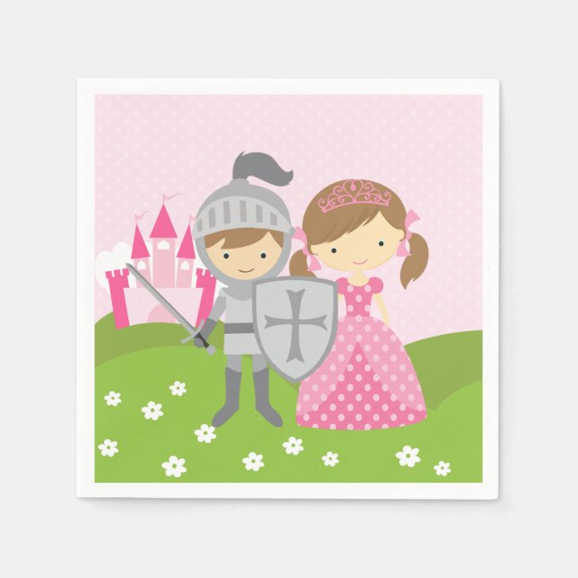 Party-Servietten von Princess Serviette (Vorderseite)