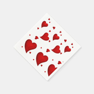 Party-Serviettenservietten des Valentines Serviette