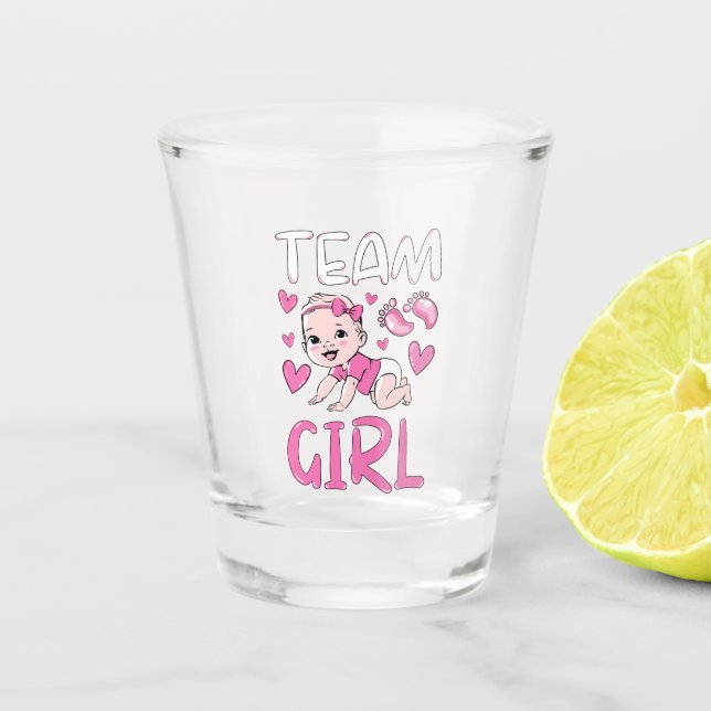 Party-Set für weibliche Geschlechter Schnapsglas (Vorderseite)