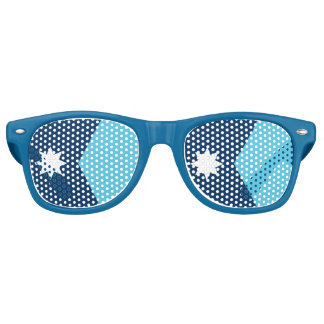 Party Shades Sonnenbrillen mit Flagge von Minnesot
