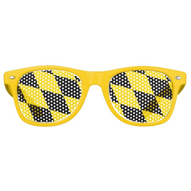 Party Shades Sonnenbrillen mit Münchner Flagge (Vorderseite)