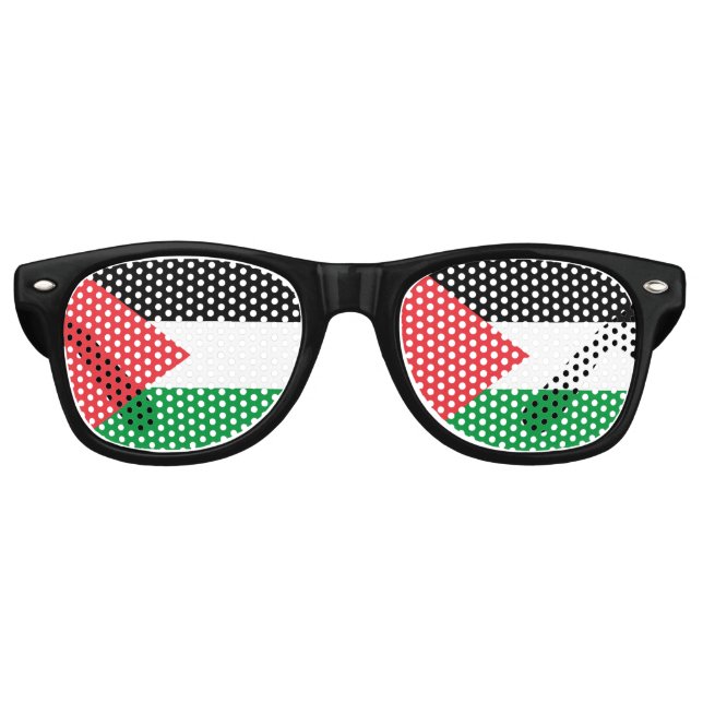 Party Shades Sunglasses - Palästinensische Flagge Partybrille (Vorderseite)