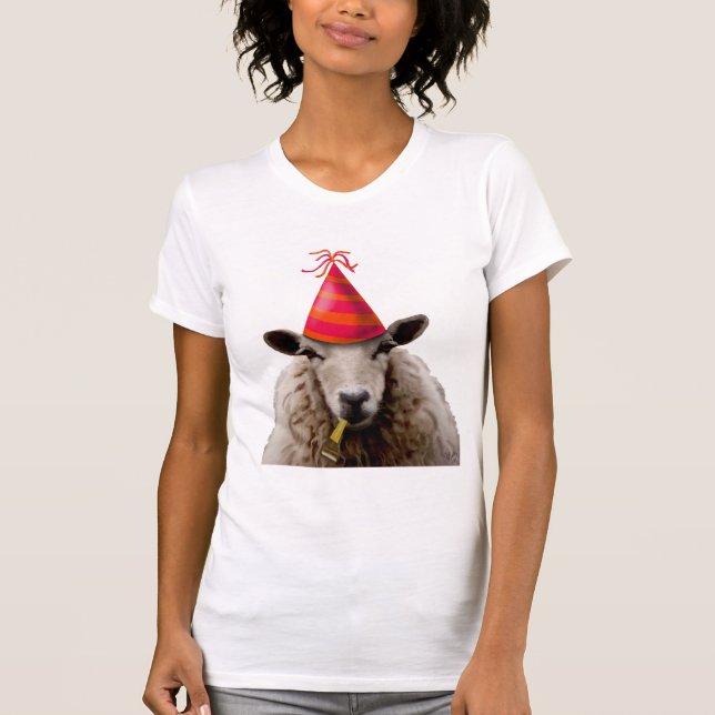 Party Sheep T-Shirt (Vorderseite)