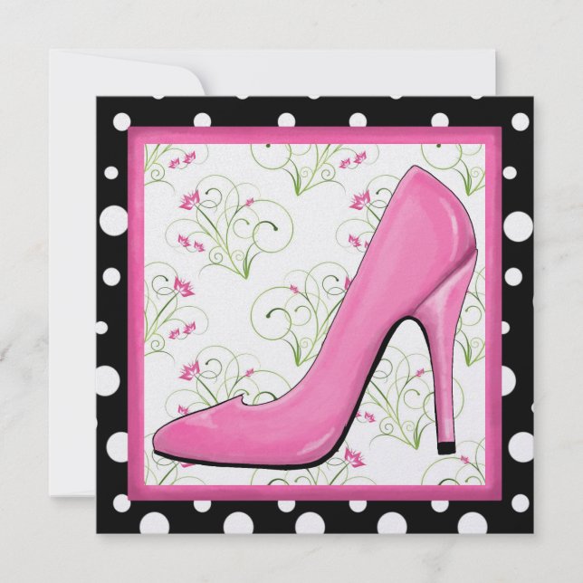 Party Shoes - SRF Einladung (Vorderseite)