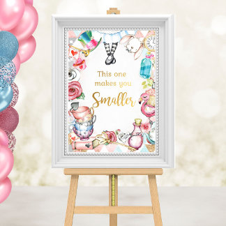 Party-Signatur der Alice im Wunderland, Geschenkta Poster