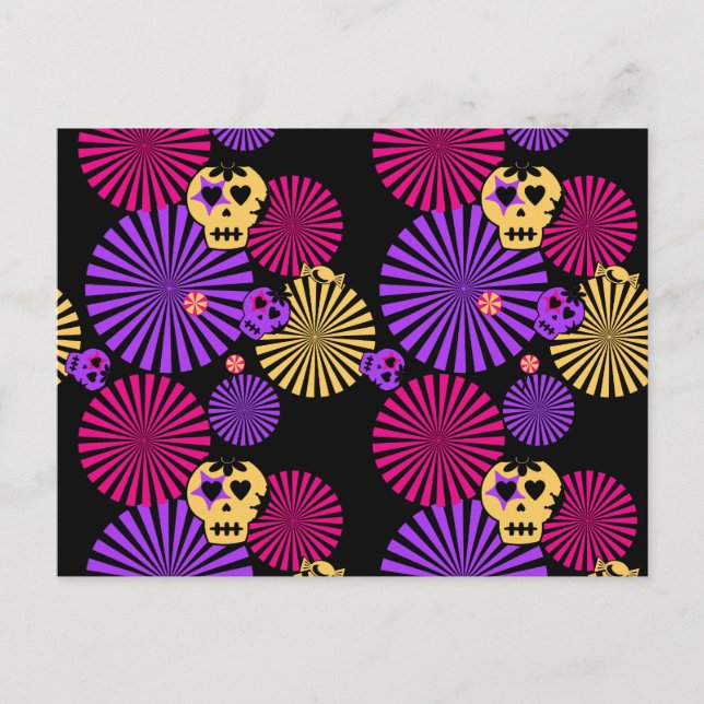 Party Skulpturen Postkarte (Vorderseite)