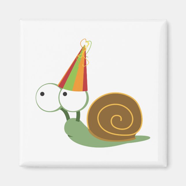 Party Snail Magnet (Vorne)
