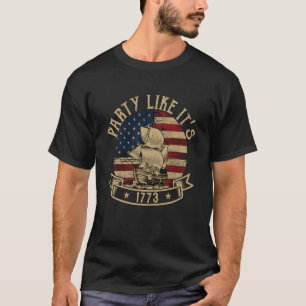 Party So wie es ist 1773 Boston Tea American Histo T-Shirt