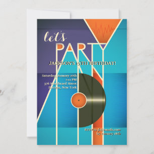 Party-Sounds-Einladung Einladung