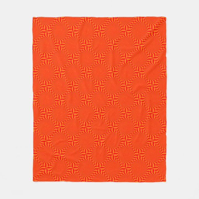 Party Spirit Design Muster und Grafiken Fleecedecke (Vorderseite)