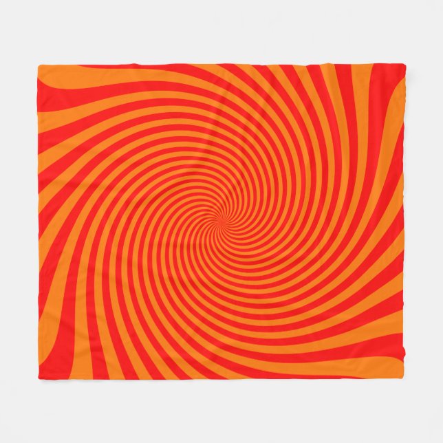 Party Spirit Design Muster und Grafiken Fleecedecke (Vorderseite (Horizontal))