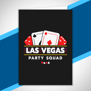 Party Squad Vegas - Vegas-Trip - Las Vegas-Mannsch Karte