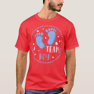 Party Team Boy Baby Announcement Fut T-Shirt