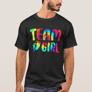 Party Team Girl Baby Ankündigung Fu T-Shirt