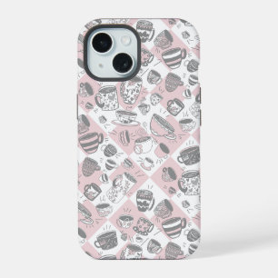 Party-Teetassen-Kaffeetassen Case-Mate iPhone-Hüll iPhone 15 Hülle