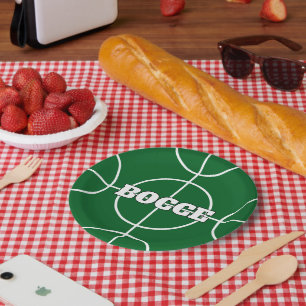 Party-Teller für das benutzerdefinierte Green Bocc Pappteller