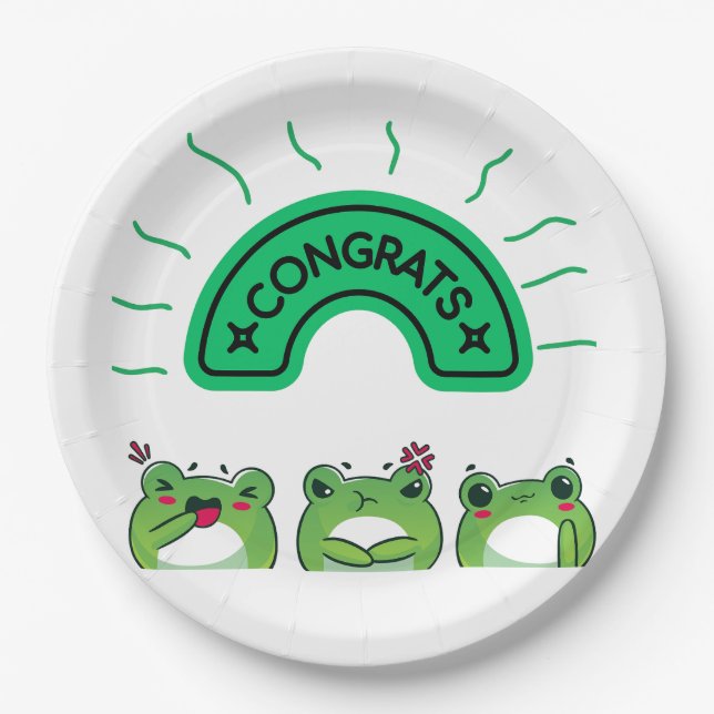 Party Teller gratuliert (Vorderseite)