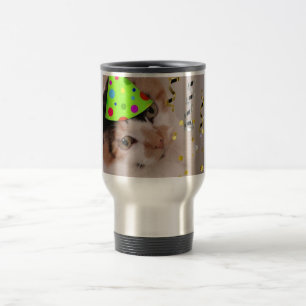 Party Tier/Calico Katze Reisebecher