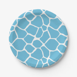 Party Tiere Papier Teller | Giraffen Print-Teller