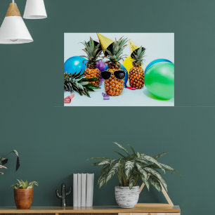 Party Time Ananas mit Gastgeschenken, ZSSG Poster