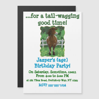 Party Time Appaloosa Pferd Magneteinladung