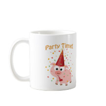 Party Time Confetti Pig