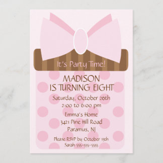 Party Time Geschenk Geburtstag Einladung