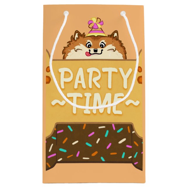 Party Time Geschenke Tasche Coco Abenteuer Kleine Geschenktüte (Rückseite)