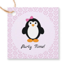 Party Time Girl Pinguin
