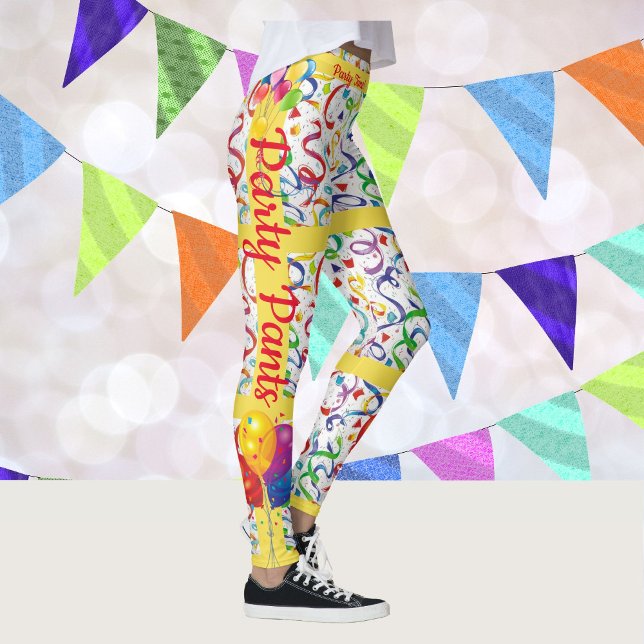 Party Time Leggings feiert Geburtstagspants (Von Creator hochgeladen)