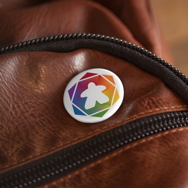 Party Time Meeple Button (Von Creator hochgeladen)