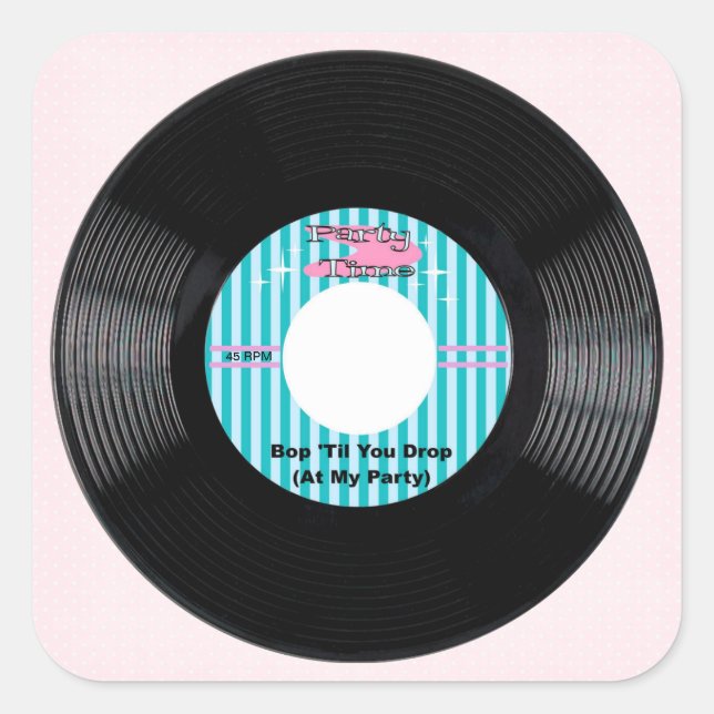 Party Time Sticker (Vorderseite)