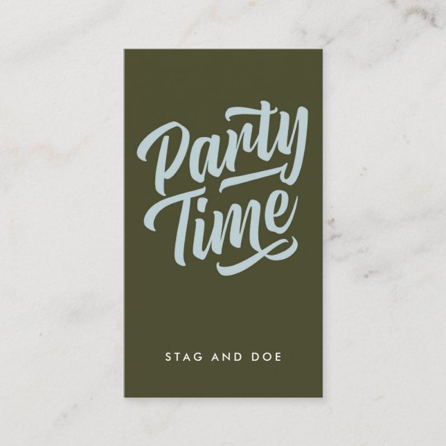 Party Time Ticket (Vorderseite)