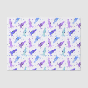 Party-Tintenfisch-Muster Seidenpapier
