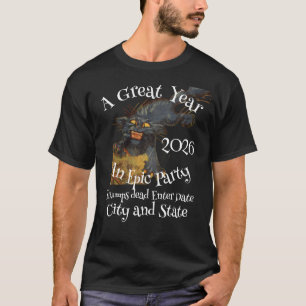Party Trump Hinterhof BBQ Bar Grill Verstorben  T-Shirt
