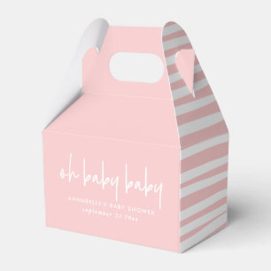 Party-Typografie der Dusche Geschenkschachtel