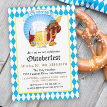 Party und Feier des Oktoberfests